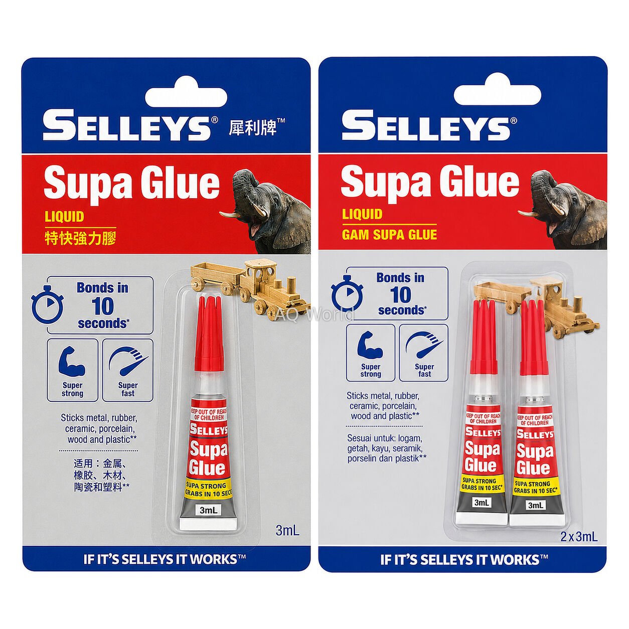 SELLEYS SUPA GLUE 3ml