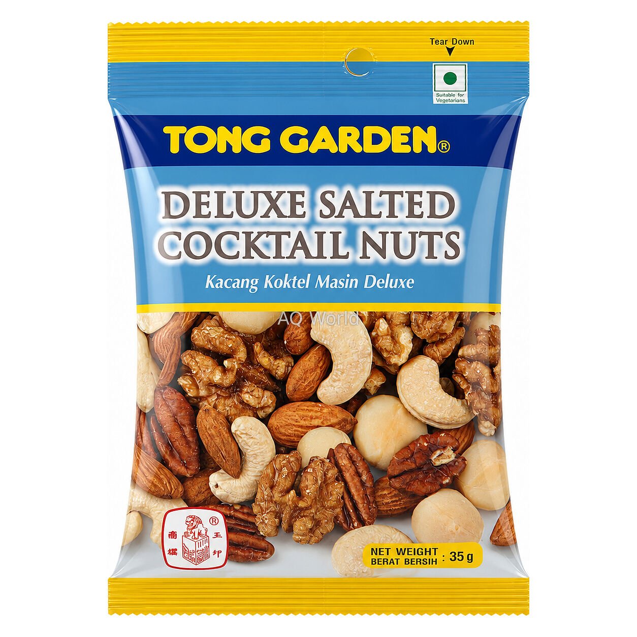 TONG GARDEN - DELUXE SALTED COCKTAIL NUTS 35g
