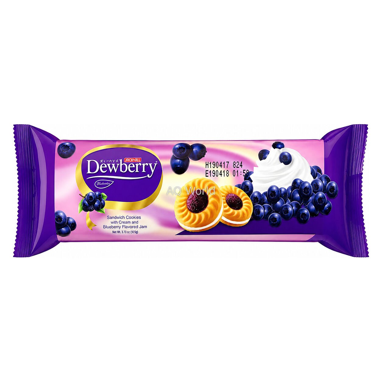 DEWBERRY BISCUIT ROLL 105g image 1