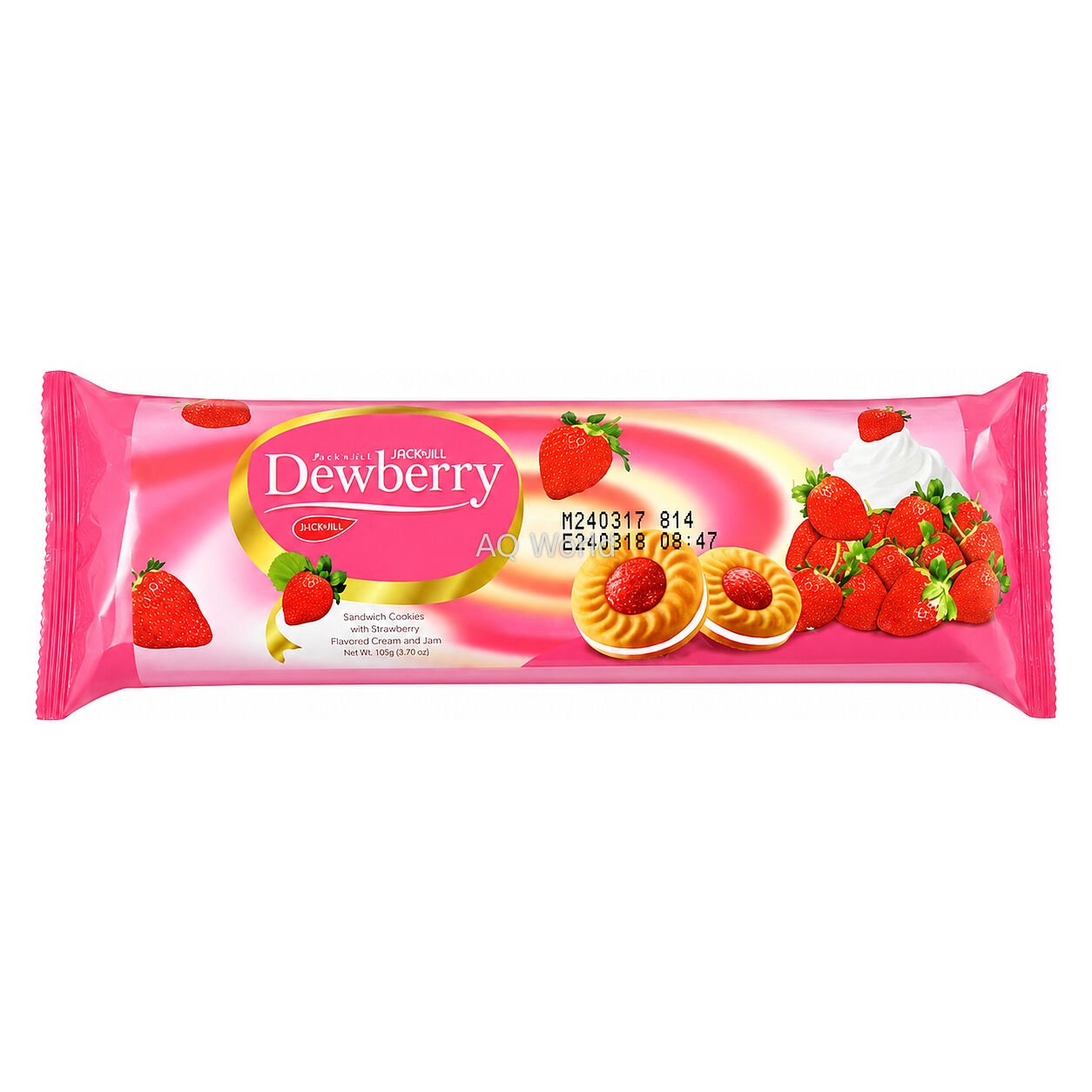 DEWBERRY BISCUIT ROLL 105g image 1
