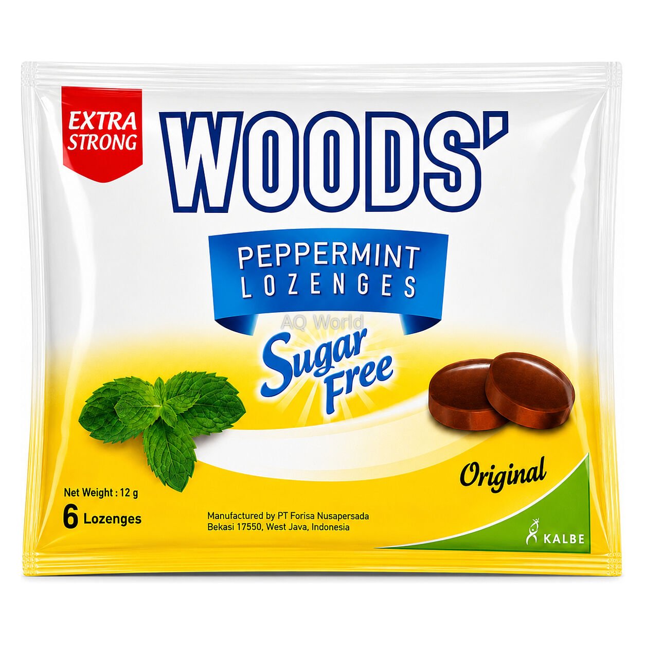 WOODS SUGAR FREE - 12g image 1