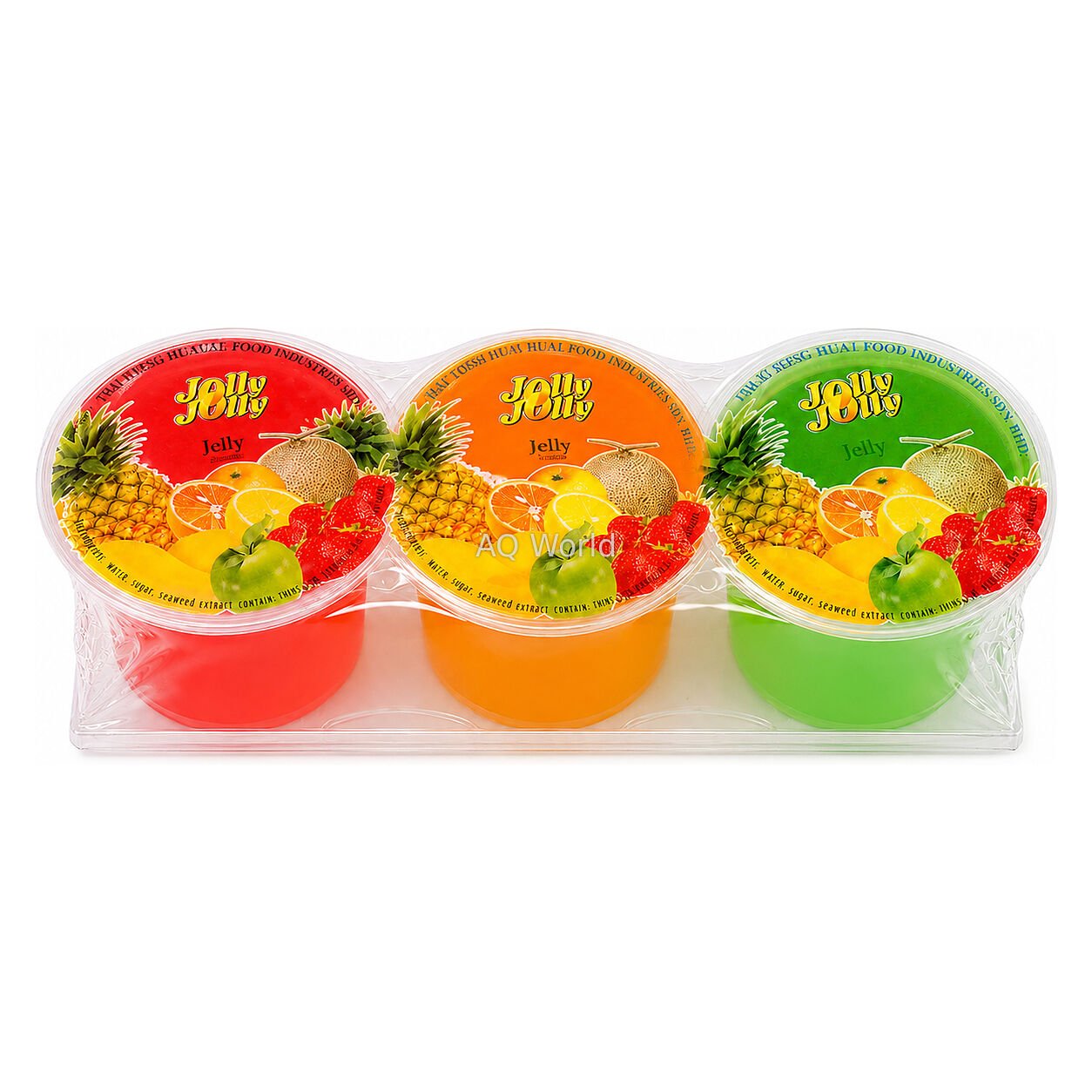 JOLLY JOLLY JELLY 3-CUP - 3x130g